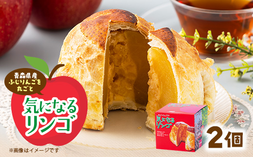 気になるリンゴ 350g×2個入り【1668680】