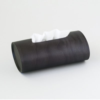 BUNACO　IB-T2392　ティッシュボックスSWINGスリム(ブラック)【1660593】