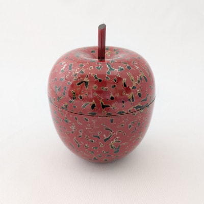 津軽塗 りんごっこ 唐塗赤上【1669536】