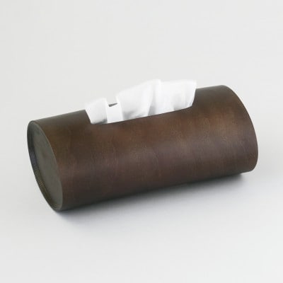 BUNACO　IB-T2396　ティッシュボックスSWINGスリム(ダークブラウン)【1660596】