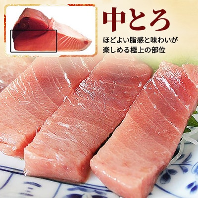 大間産本マグロ 中トロ 200g前後(約2人前)【配送不可地域：離島】【1657763】