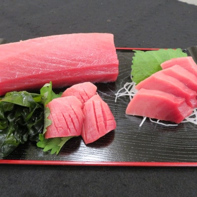 【市場直送!】青森産天然本マグロ 中トロ まぐろ (1柵/約200g)【配送不可地域：離島】【1696593】