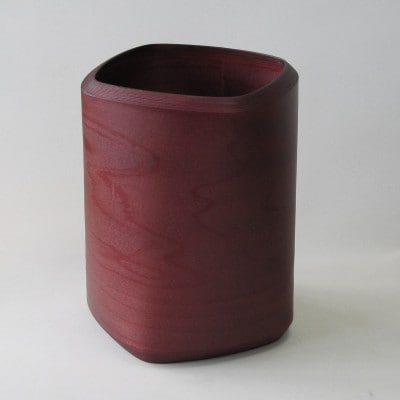 BUNACO　IB-D8214　ダストボックスtwist□ Lサイズ(ローズ)【1660340】