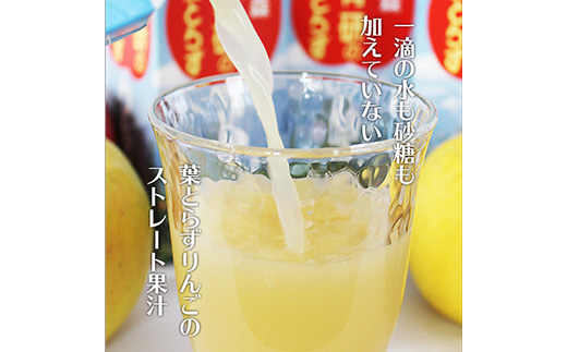 葉とらずりんごジュース　1000g×6本入り【1657565】