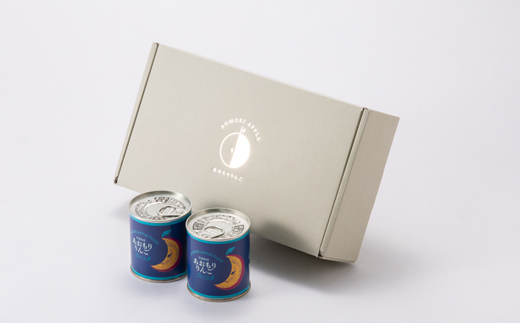 あおもりりんご 缶詰　プレーン8缶セット【1310951】