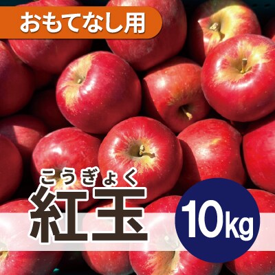 【25年12月出荷予定】 紅玉 約10kg おもてなし用【配送不可地域：離島・沖縄県】【1612079】