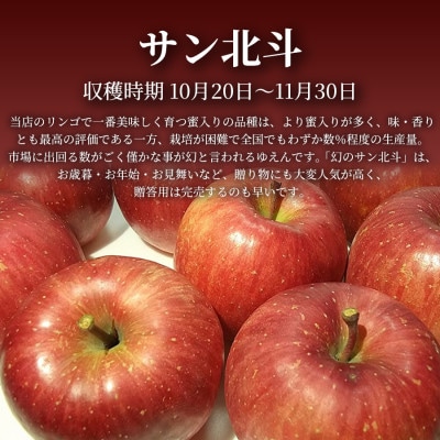 【青森直送 季節の味覚をお届け!】サン北斗(幻のサン北斗)3個入×2箱(贈答用)青森産 産地直送【配送不可地域：離島】【1700975】