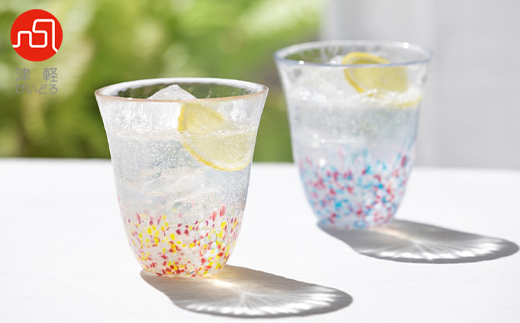 津軽びいどろsakuraグラスペア【1142810】