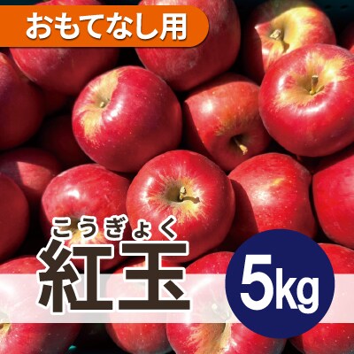 紅玉 約5kg おもてなし用【配送不可地域：離島・沖縄県】【1612085】