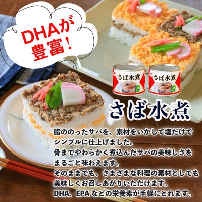 マルハニチロ さば水煮(国産)缶詰 190g×24缶 ふるさと納税【1658802】