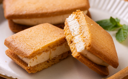 青森りんごのバターサンド 10個入り【配送不可地域：離島】【1074460】