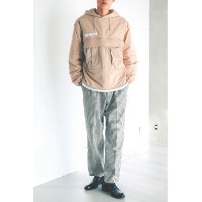 [KAPOK KNOT] カンガルーパーカー UNISEX ベージュ Sサイズ1着 カポック ダウン【1362906】