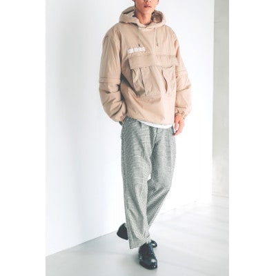 [KAPOK KNOT] カンガルーパーカー UNISEX ベージュMサイズ 1着 カポック ダウン【1362907】