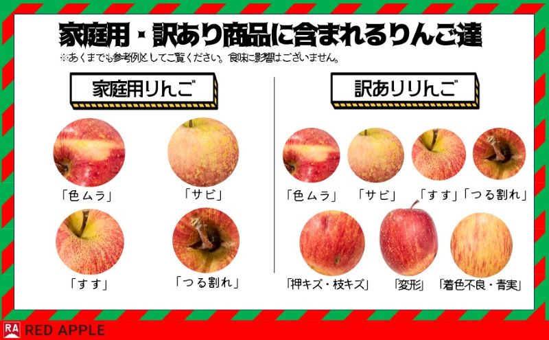 りんご 【 1月発送 】 13度糖度保証 家庭用 葉とらず ふじ 約 5kg 【 弘前市産 青森りんご  果物類 林檎 リンゴ  】