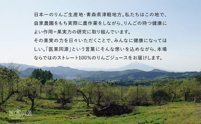 医果同源未熟りんご入り りんごジュース 160g 8本入