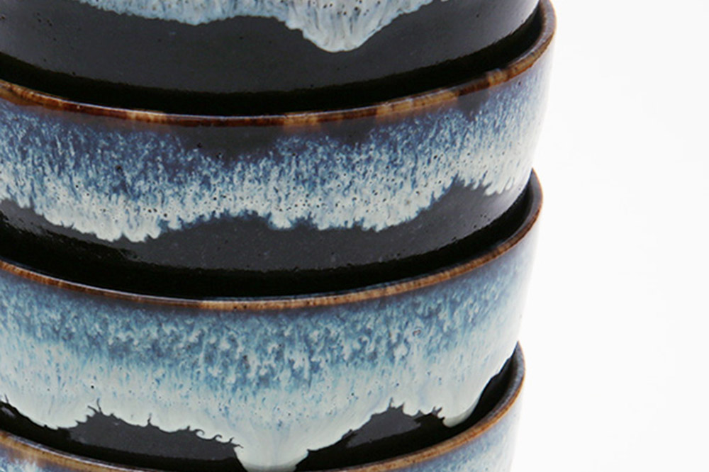 aeru 津軽焼の こぼしにくい 器【3点セット】食器 セット ボウル 深皿 平皿 陶器 ベビー 赤ちゃん 出産祝い 子供 介護 高齢者 すくいやすい ベビー食器 こども食器 離乳食 電子レンジ対応 レンジ対応 食洗機対応 焼き物 工芸品 青森