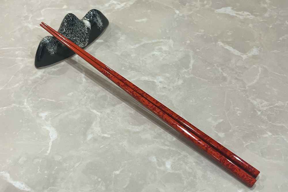 箸置き 津軽焼 岩木山箸置き 4個セット 工芸品 青森県弘前市 草邑