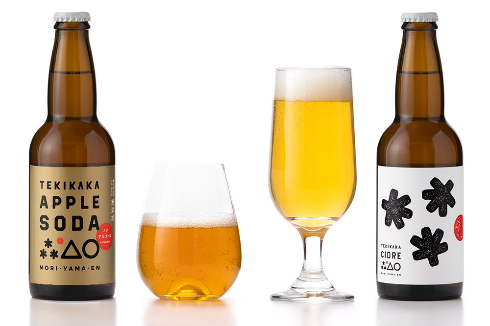 【寄附金額見直しました】摘果りんごのシードルとノンアルセット テキカカシードル ＆ アップルソーダ 各330ml×3本 計6本 お酒 青森 弘前 林檎 リンゴ