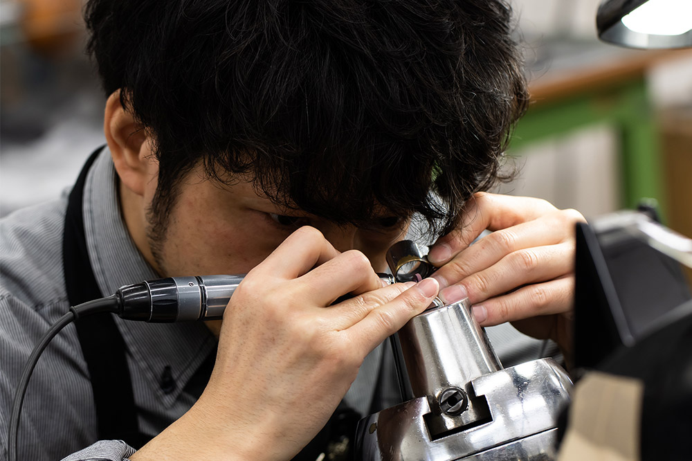 ネックレス ピンクゴールド 0.05ct ダイヤイニシャルネックレス A