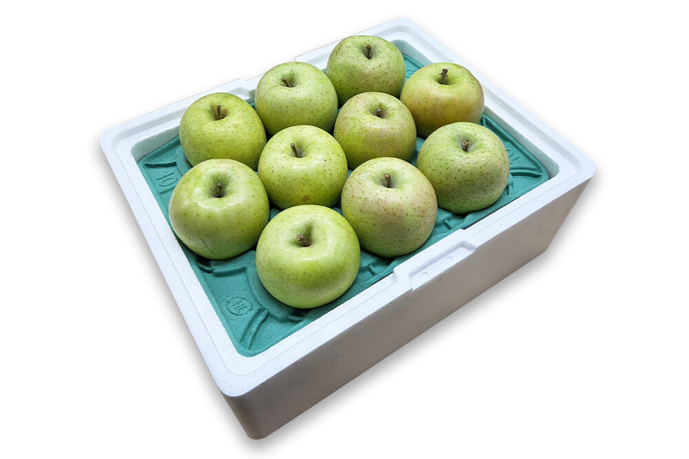 【26年4月クール便発送】りんご 王林【良品】約3kg【CA貯蔵】キタエアップル [贈答 贈り物 アップル 産地直送 青森県 弘前市 詰め合わせ セット 果物 フルーツ 林檎 リンゴ くだもの]