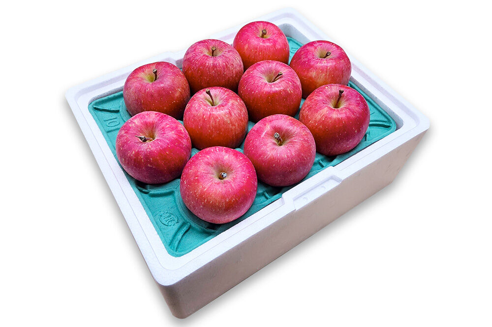 【26年5月クール便発送】りんご ふじ【良品】約3kg【CA貯蔵】キタエアップル [贈答 贈り物 アップル 産地直送 青森県 弘前市 詰め合わせ セット 果物 フルーツ 林檎 リンゴ くだもの]