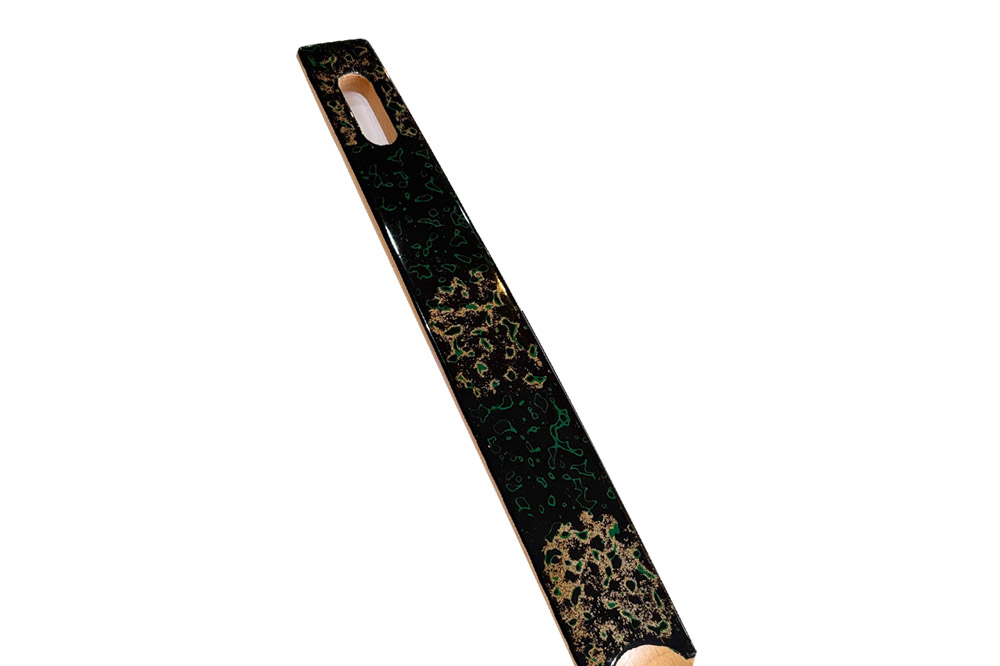 津軽塗 くつべら セット 唐塗 梨黒 靴べら 靴ベラ  伝統工芸 漆器 青森 おしゃれ お祝い [うるし塗り くつべら シューホーン セット セット品 つがるぬり つがる塗り 靴ベラ 漆器 青森 津軽 津軽塗]