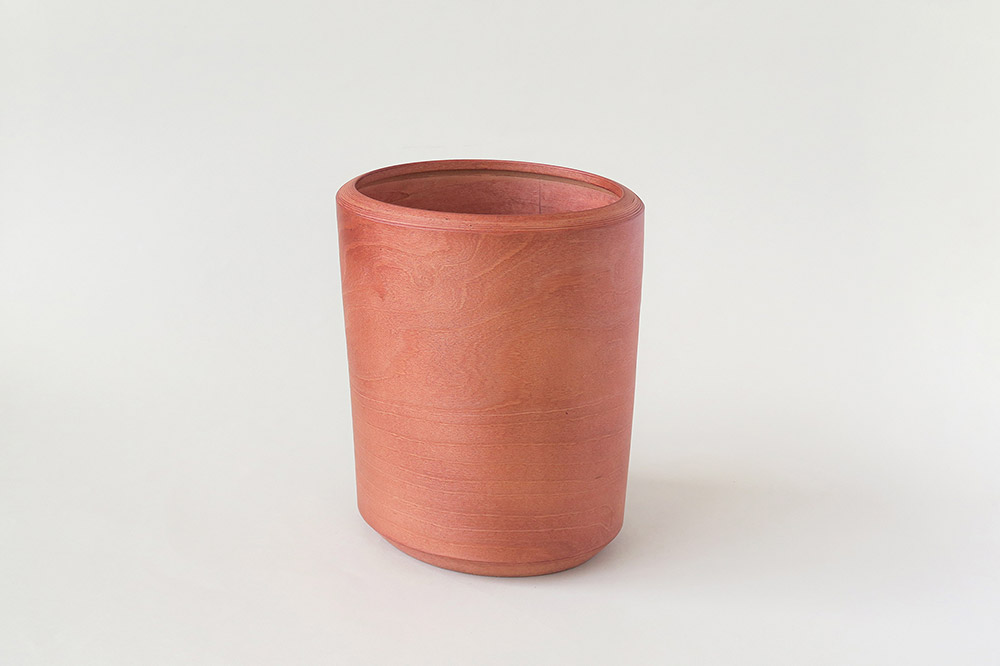 BUNACO ダストボックスTwist4 Sサイズ（さくら色）インナー付き 1個