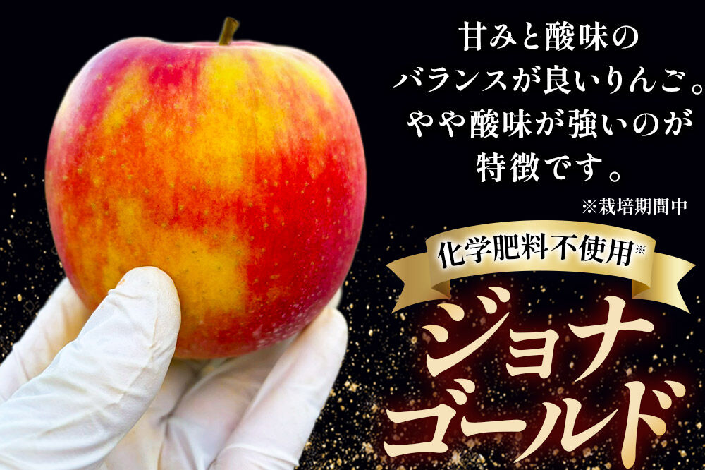 【26年10月発送】りんご 葉とらず ジョナゴールド【訳あり】約3kg カワムラファーム 青森県 弘前市 [果物 フルーツ 林檎 リンゴ くだもの 不揃い 規格外]