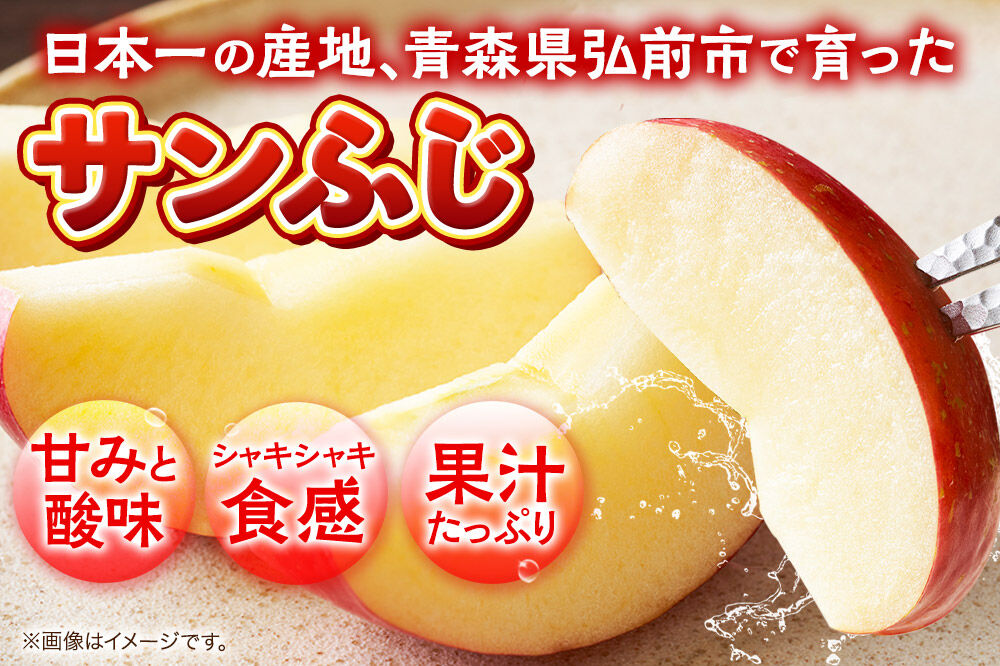 【26年12月発送】りんご 葉取らず サンふじ【訳あり】約10kg【蜜入り】糖度13度以上 EMりんご 林檎 リンゴ 果物 くだもの フルーツ 青森県 弘前市 不揃い 規格外 先行受付 [先行予約 家庭用 産地直送 アップル 青森県 弘前市]