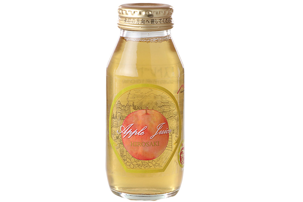 ストレートりんごジュース サンつがる 180ml×10本セット 青森県弘前市産りんご果汁100％ みらいファーム・ラボ 株式会社 小栗山農園