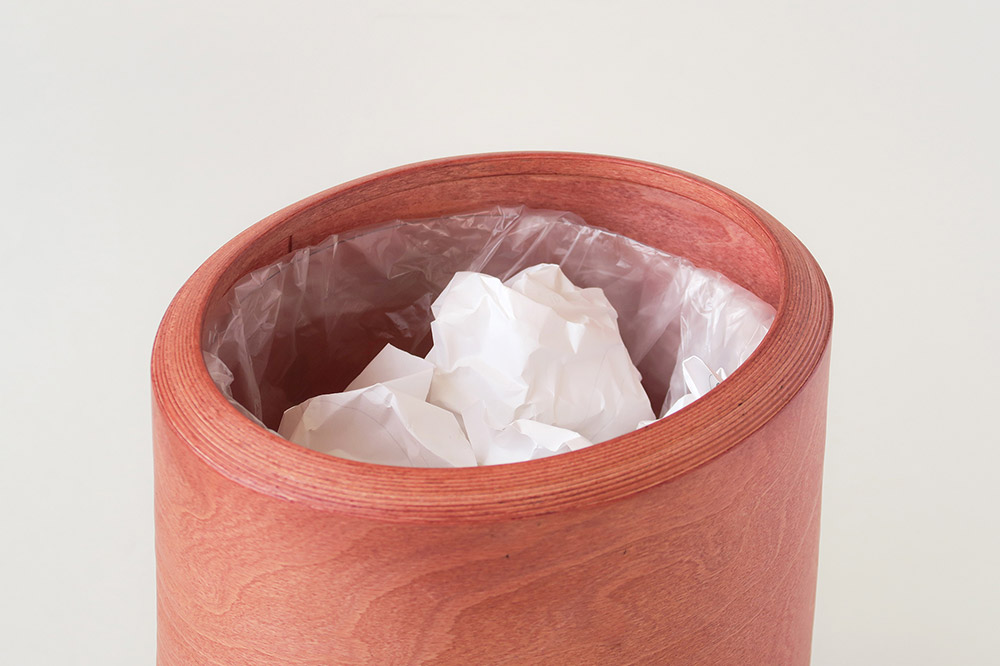 BUNACO ダストボックスTwist4 Sサイズ（さくら色）インナー付き 1個