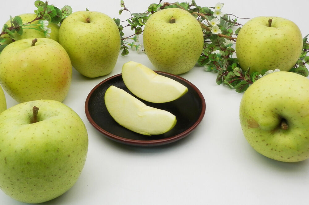 【26年4月クール便発送】りんご 王林【良品】約3kg【CA貯蔵】キタエアップル [贈答 贈り物 アップル 産地直送 青森県 弘前市 詰め合わせ セット 果物 フルーツ 林檎 リンゴ くだもの]