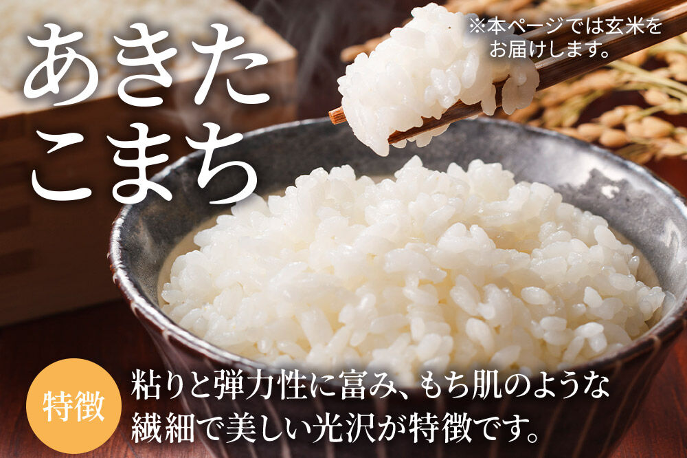米【特別栽培米】あきたこまち 玄米 20kg（5kg×4袋）令和7年産 青森県弘前市産 [20キロ 5キロ 小分け あきたこまち 特別栽培米 玄米 ブランド米 青森県 弘前市産]