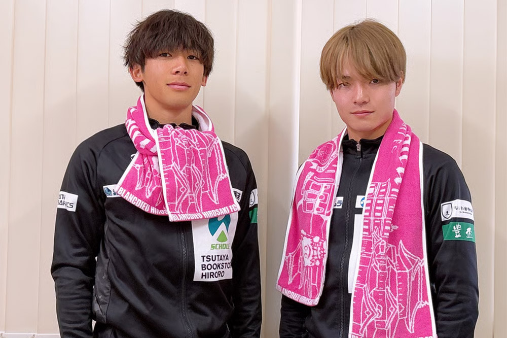 【寄附金額見直しました】ブランデュー弘前FC オリジナルデザインマフラータオル 2種