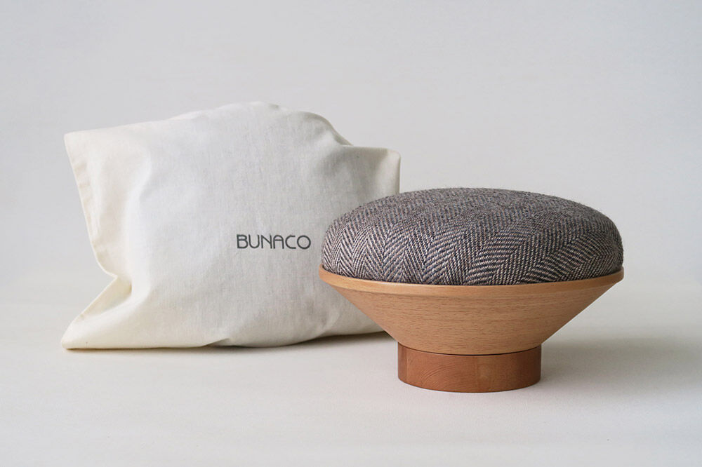 BUNACO「正座のため」のイス（レギュラー）ブラウン 1個 [イス 椅子 座り心地 姿勢]