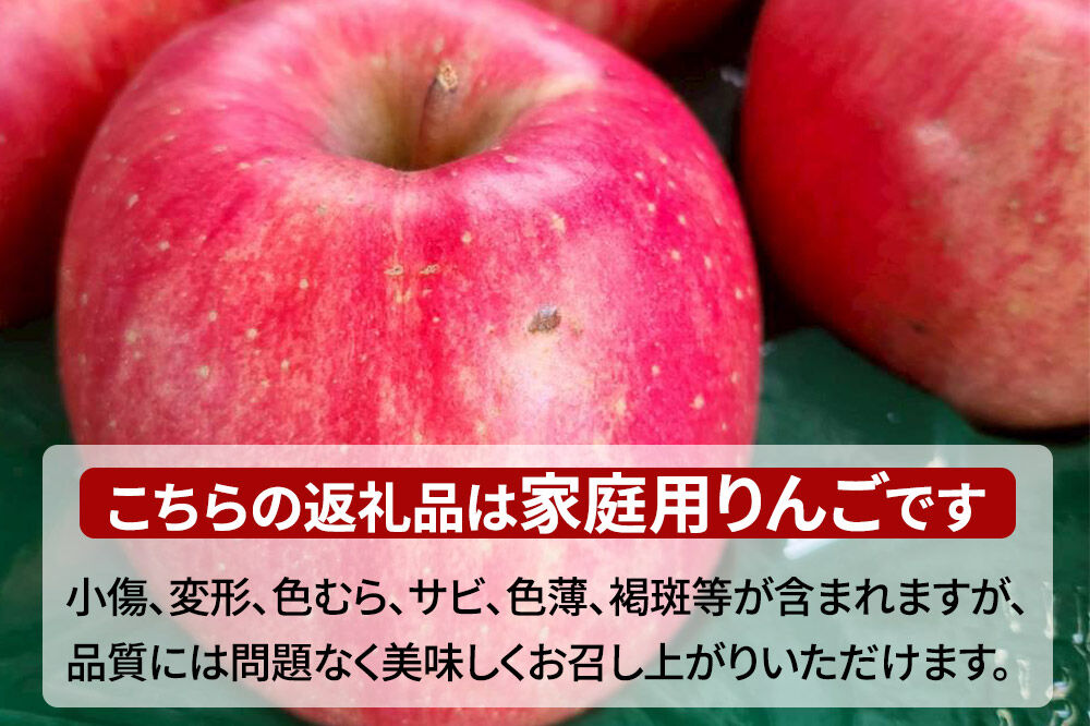 【寄附金額見直しました】【26年10月発送】りんご 早生ふじ【訳あり】家庭用 約5kg [青森産 りんご 早生ふじ アップル 林檎 リンゴ 果物 果実 美味 青森県 弘前市]