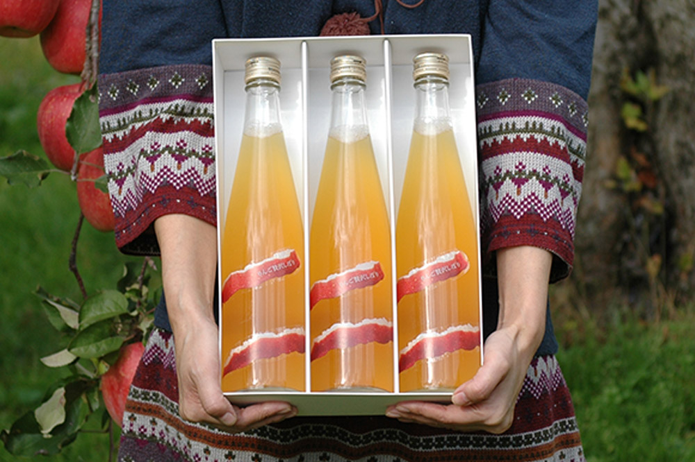 りんご贅沢しぼり500ml（3本入り） 100％ストレート りんごジュース リンゴ 果汁 林檎 飲料 アップル 果物 フルーツ 青森 飲み物 ドリンク [アップル おいしい ストレート りんご 果実 果物 美味 林檎]