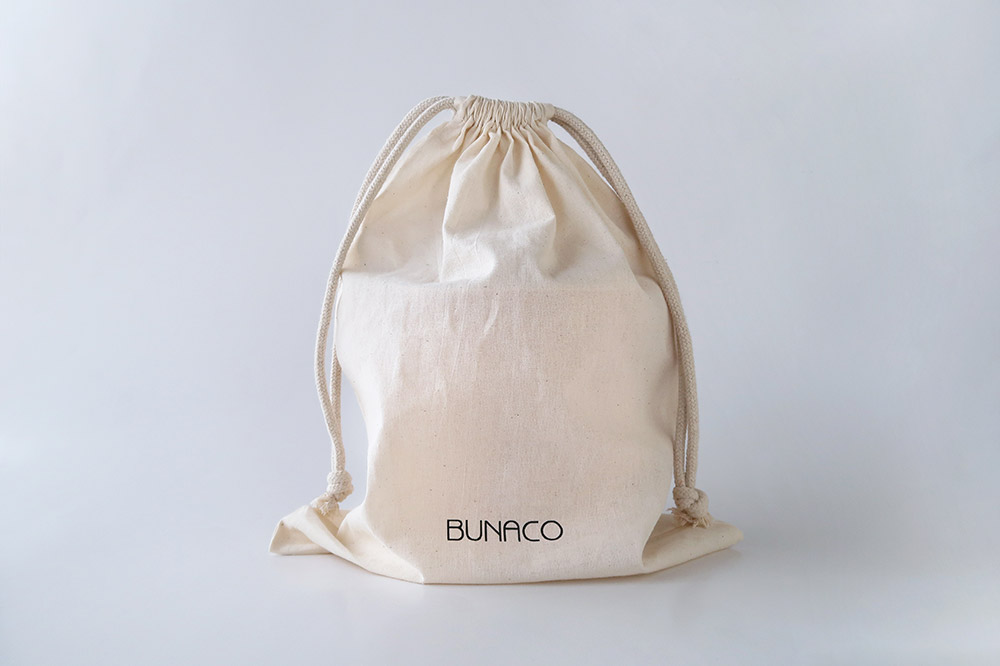 BUNACO バケツバッグ（ナチュラル）1個