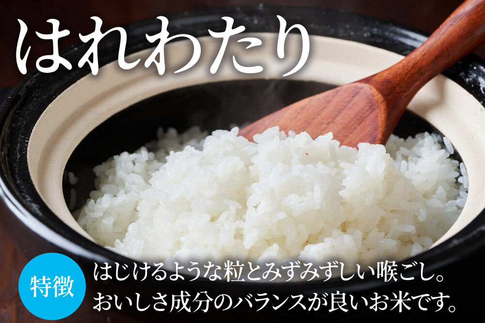 米【特別栽培米】はれわたり 玄米 20kg（5kg×4袋）令和7年産 特A 青森県弘前市産 [20キロ 5キロ 小分け はれわたり 特別栽培米 玄米 ブランド米 青森県 弘前市産]