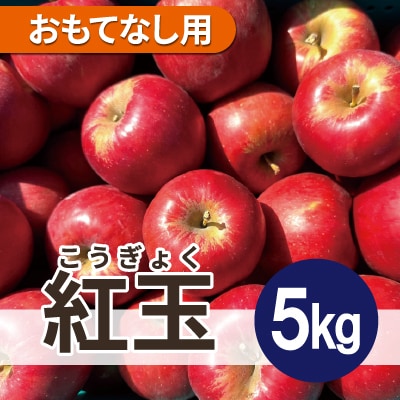 【26年1月より順次発送】 紅玉 約5kg おもてなし用【配送不可地域：沖縄県】【1611856】