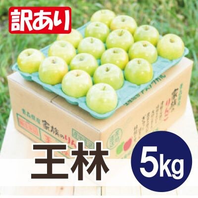 【26年2月より順次発送】平均糖度13度以上! 王林 約5kg 訳あり【配送不可地域：沖縄県】【1611841】