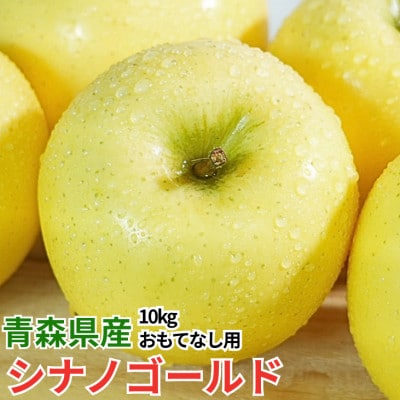 【26年11月より順次発送】平均糖度13度以上! シナノゴールド 約10kg おもてなし用　青森県産【配送不可地域：沖縄県】【1610142】
