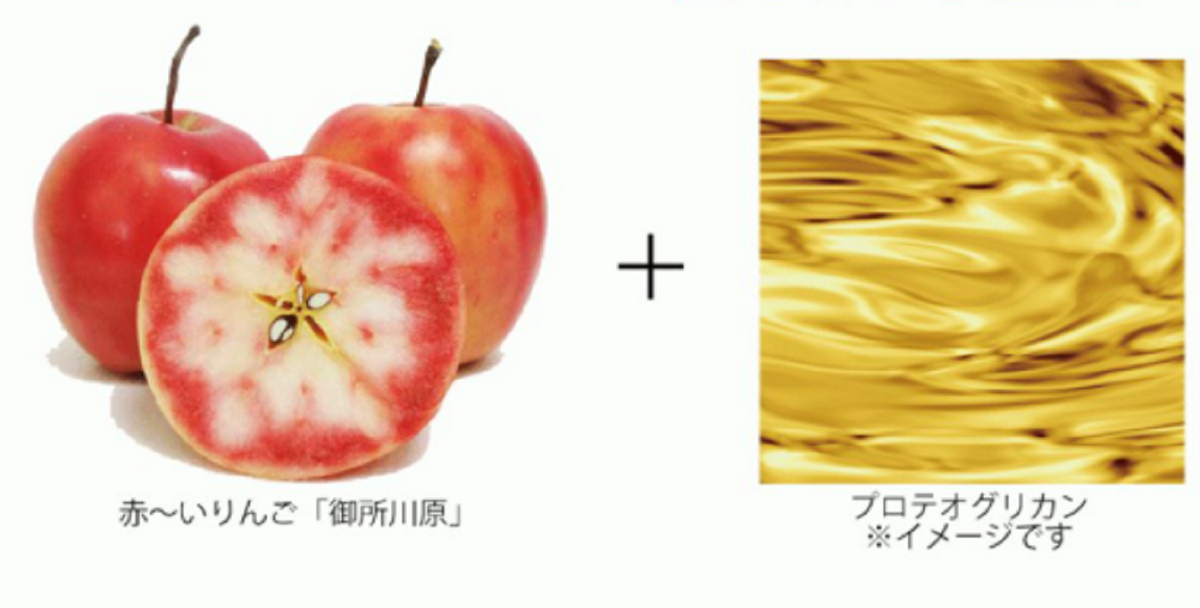 AKARIN5 プロテオグリカン スキンミルク | 中まで赤～いりんご 「御所川原」 使用