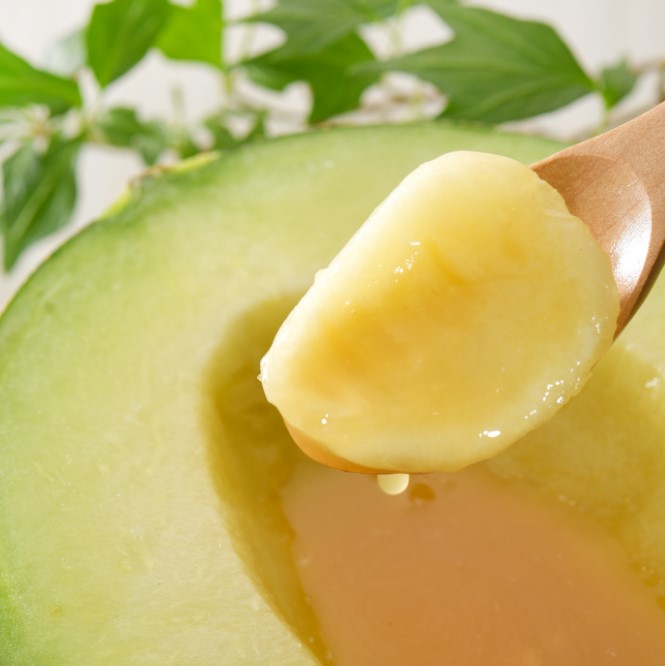 【2026年8月後半発送】 メロン 青肉 5kg程度 (4～6玉)