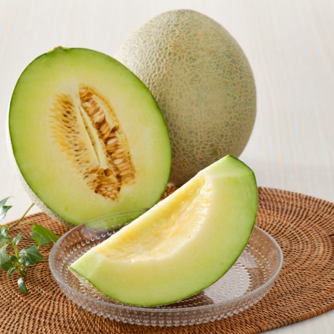 【2026年8月後半発送】 メロン 青肉 5kg程度 (4～6玉)