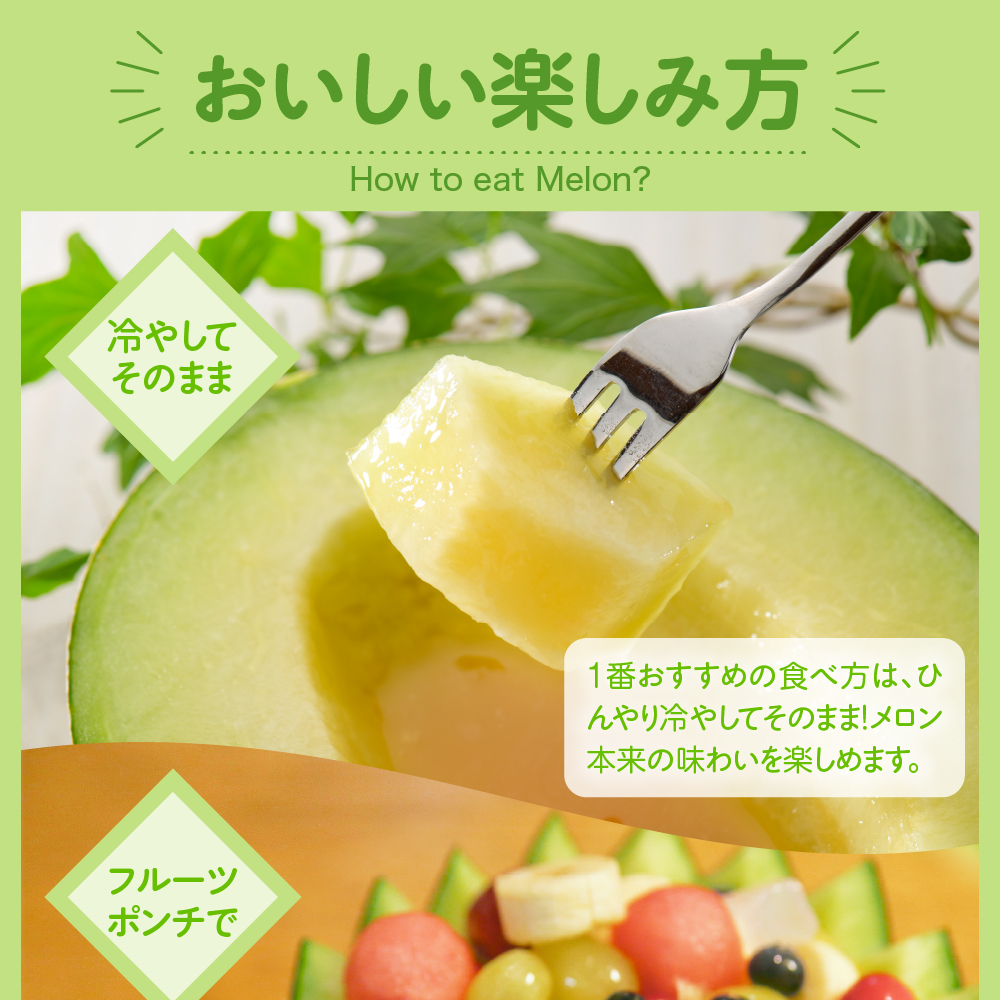 【2026年8月上旬発送】メロン 青肉 約5kg (3～6玉) 家庭用 津軽産