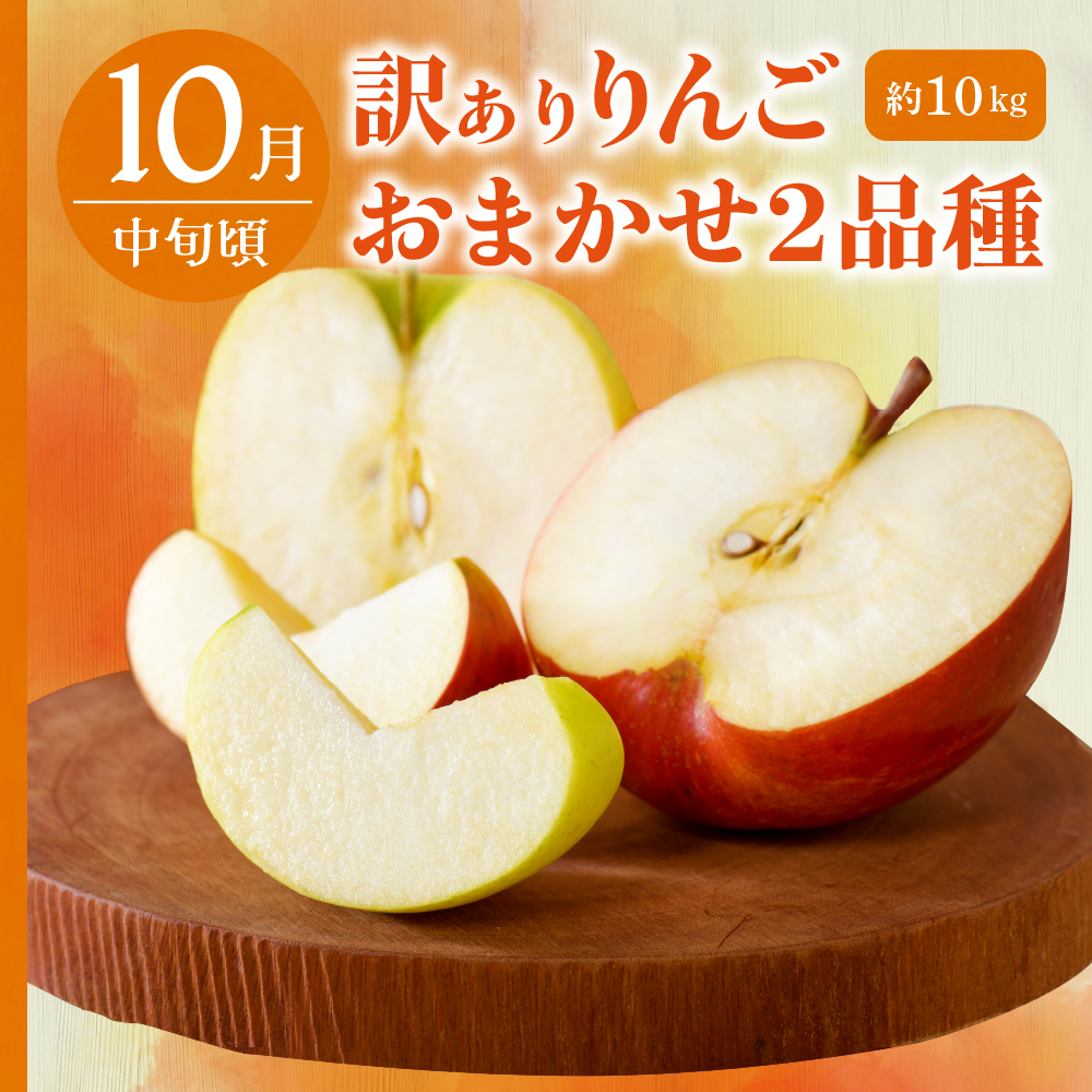 【9月発送開始】 フルーツ定期便 3回 【訳あり】 りんごづくしセット