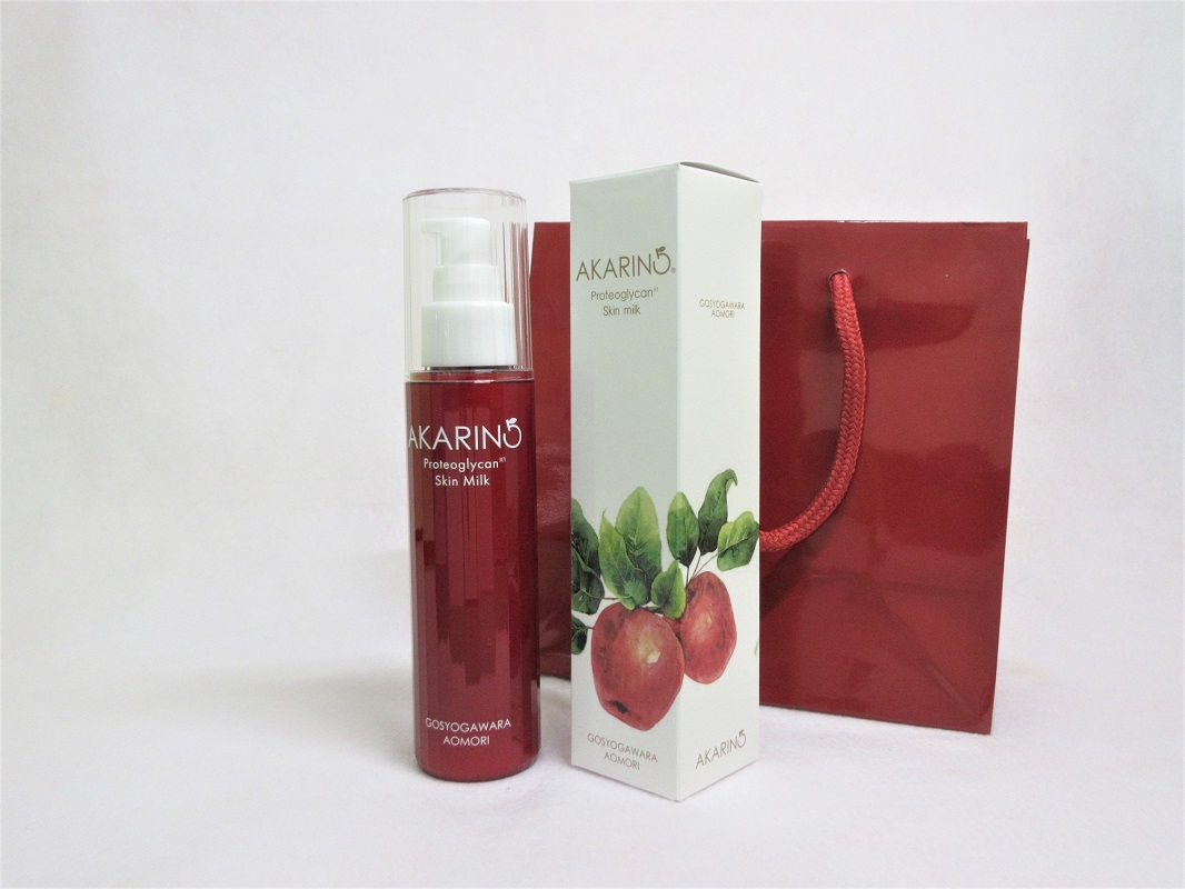 AKARIN5 プロテオグリカン スキンミルク | 中まで赤～いりんご 「御所川原」 使用