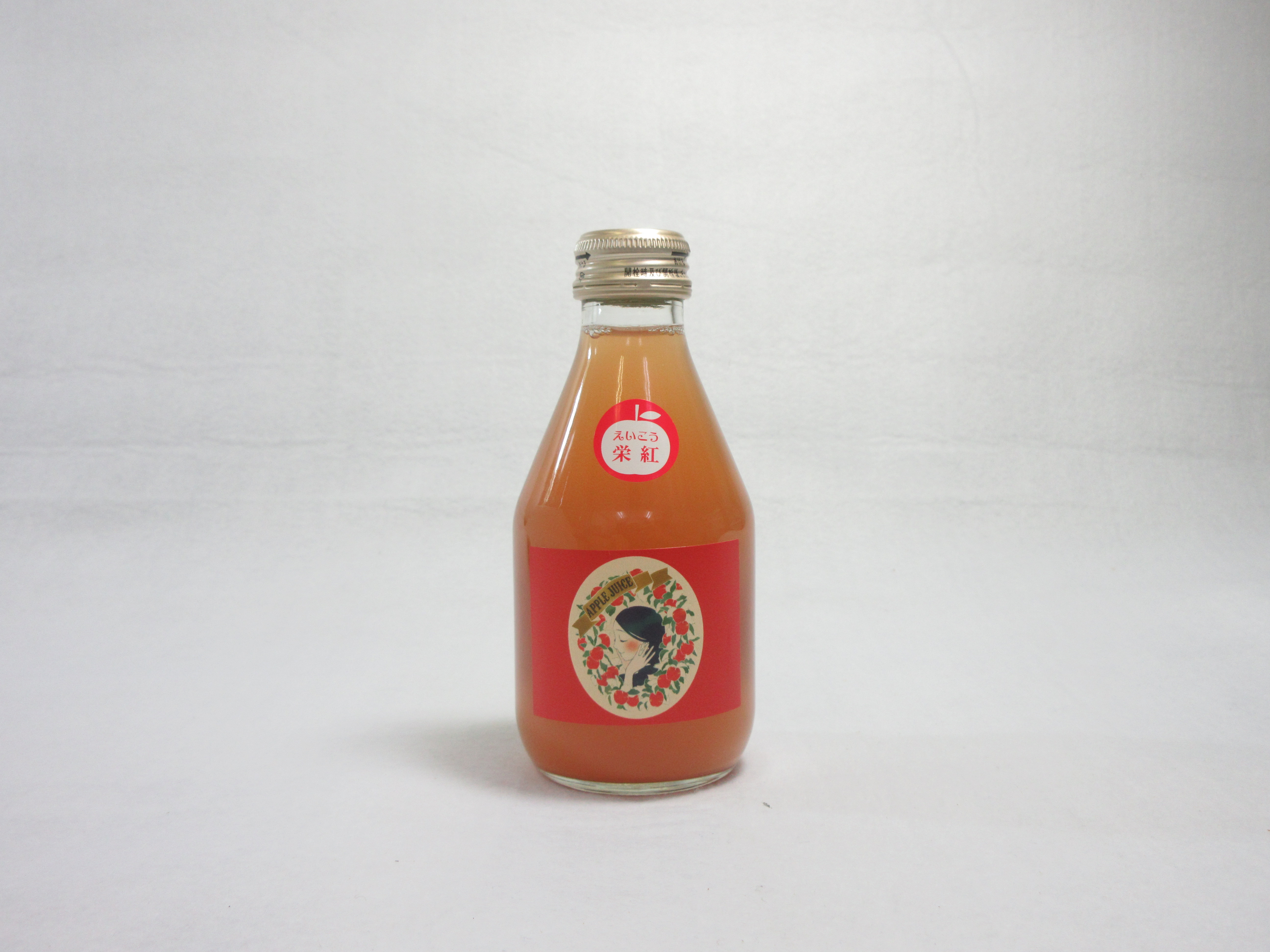 りんごジュース【中まで赤～いりんご_3種 飲み比べ セット 】180ml×6本 (3種×2本) 100％ ストレート 青森県 五所川原市