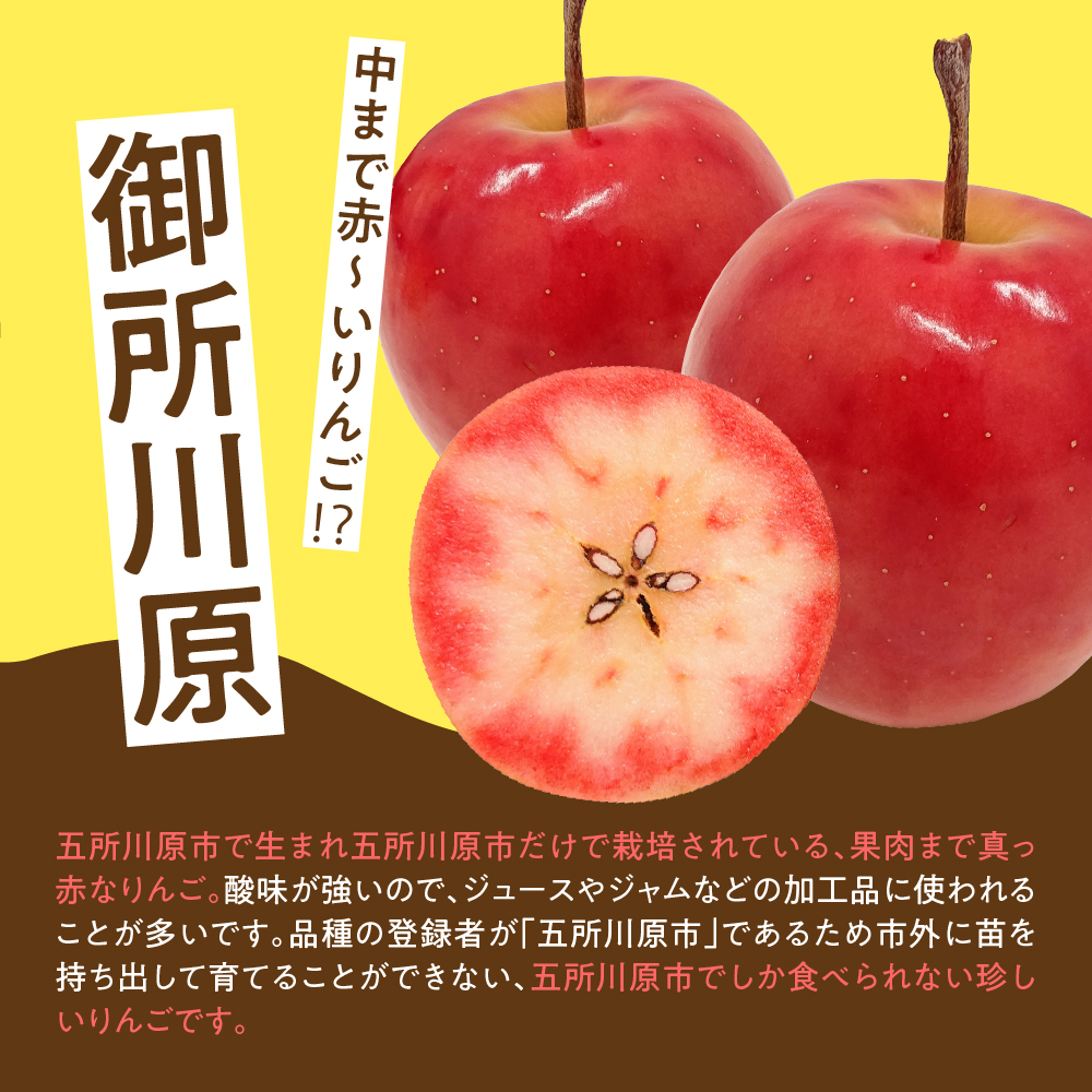 中まで赤～い りんごジャム 100g×2瓶 五所川原市 青森県